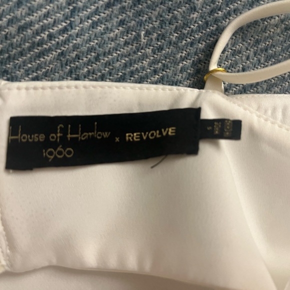 House of Harlow 1960 x Revolve White Crop Top Size Small - Picture 3 of 7